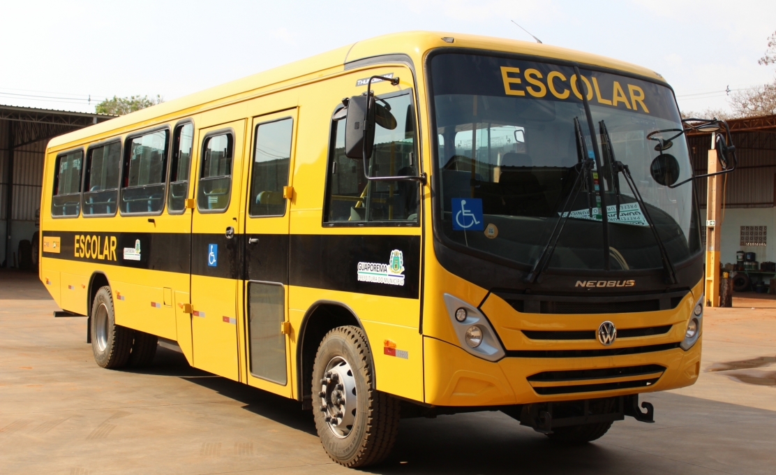 Município recebe Ônibus para Transporte Escolar