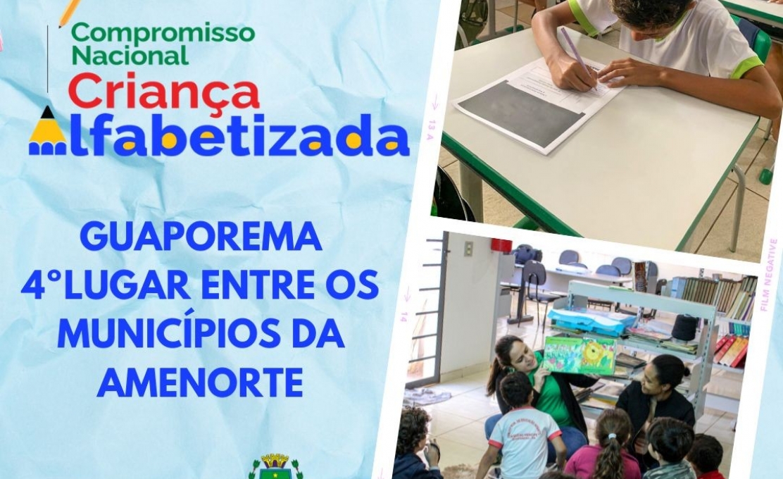 Guaporema Conquista o 4º Lugar na Amenorte em Desempenho Escolar