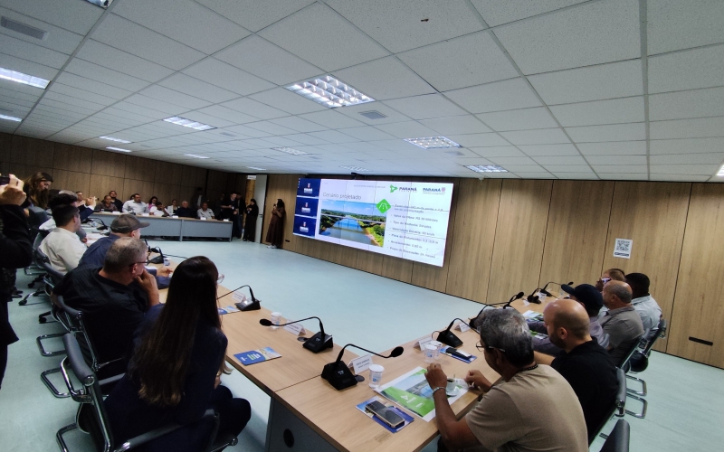 Evento em Curitiba entrega Projeto Definitivo construção da ponte sobre o Rio Ivaí.