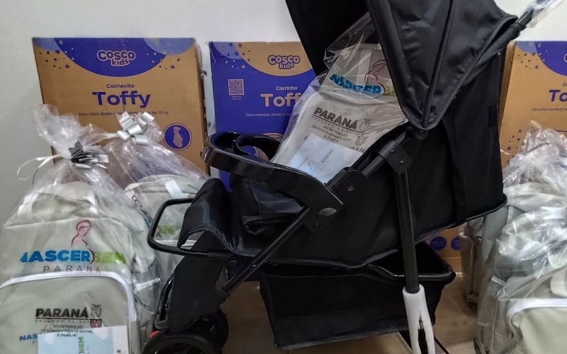  Município de Guaporema recebe do Governo do Estado kits do Programa Nascer Bem Paraná