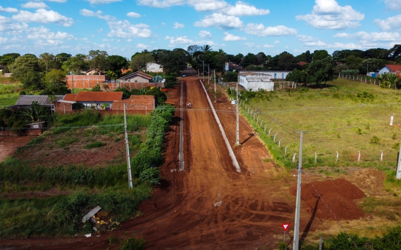 Prefeitura de Guaporema inicia pavimentação de ruas com recursos do Programa Asfalto Novo, Vida Nova.