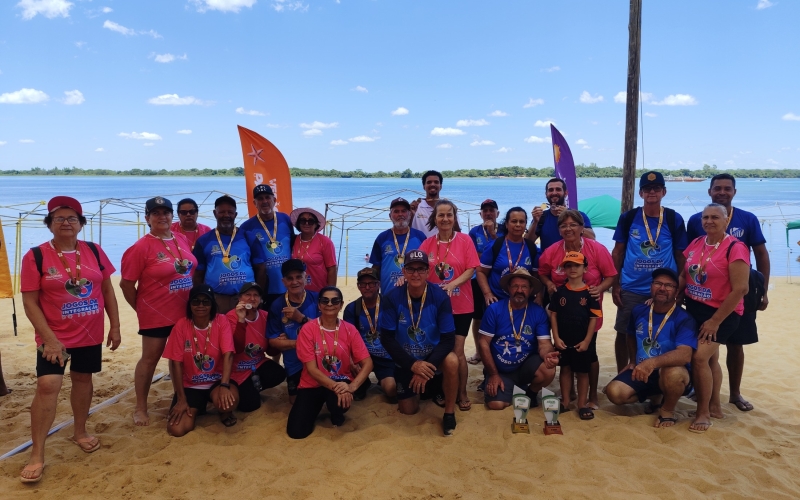 Idosos em Ação: Torneio de Vôlei Adaptado em Porto São José é um Sucesso!